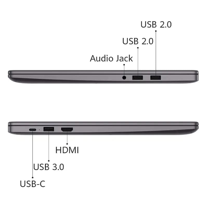 لپ تاپ 15.6 اینچی هواوی مدل MateBook D 15 2020 i5 10210U 8GB 512GB SSD 2GB MX250