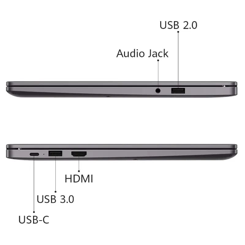 لپ تاپ 14 اینچی هواوی مدل MateBook D 14 i5 10210U 8GB 512GB SSD 2GB MX250