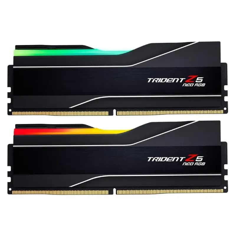 رم کامپیوتر جی اسکیل مدل Trident Z5 Neo RGB DDR5 ظرفیت 32 گیگابایت (2×16GB) فرکانس 6000MHz تایمینگ CL30