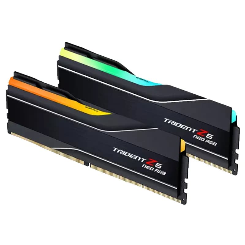 رم کامپیوتر جی اسکیل مدل Trident Z5 Neo RGB DDR5 ظرفیت 32 گیگابایت (2×16GB) فرکانس 6000MHz تایمینگ CL30