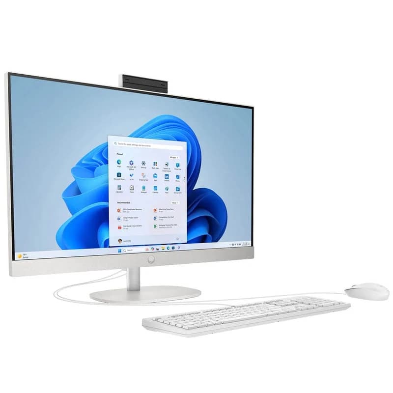 کامپیوتر آل این وان 27 اینچی اچ پی مدل 27-CR2037NH Core Ultra 7 255U 16GB 512GB SSD Intel لمسی