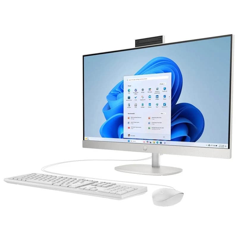 کامپیوتر آل این وان 27 اینچی اچ پی مدل 27-CR2037NH Core Ultra 7 255U 16GB 512GB SSD Intel لمسی