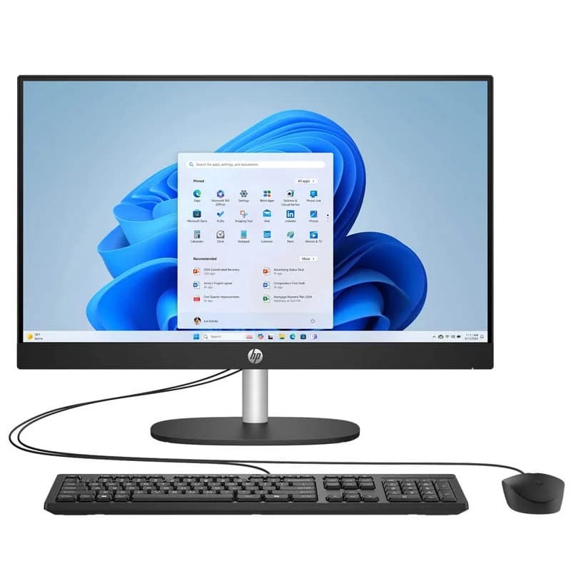 کامپیوتر آل این وان 27 اینچی اچ پی مدل 27-cr2038nh Core Ultra 7 255U 16GB 512GB SSD Intel لمسی