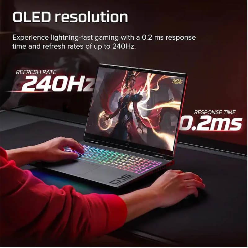 لپ تاپ 16 اینچی اچ پی مدل HyperX OMEN MAX 16 16-ah1023dx Core Ultra 9 290HX Plus 32GB 1TB SSD 12GB RTX 5070 Ti