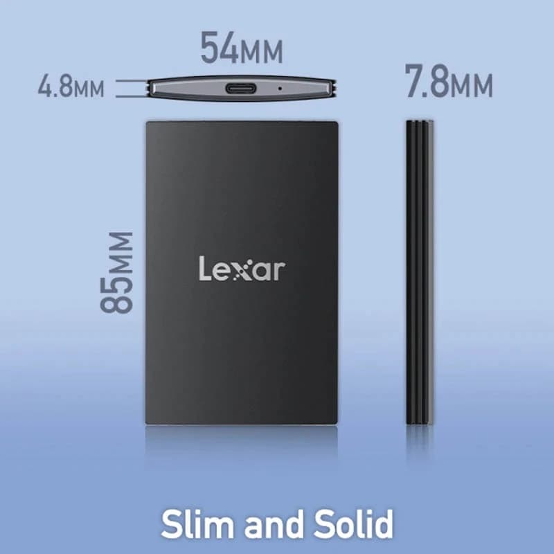 اس اس دی اکسترنال لکسار SL500 2TB