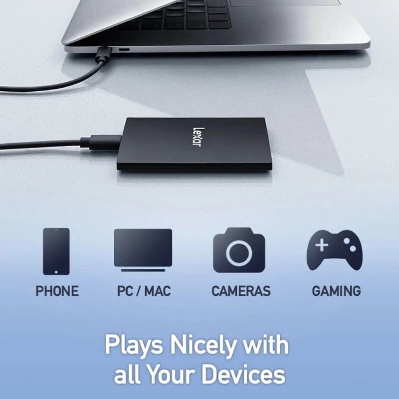 اس اس دی اکسترنال لکسار SL500 2TB