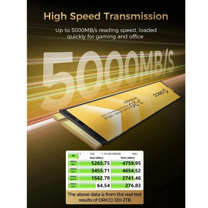 اس اس دی اینترنال اوریکو J20-4TB