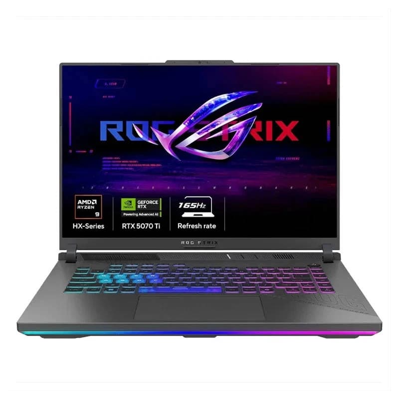 لپ تاپ 16 اینچی ایسوس مدل ROG Strix G16 G614PR Ryzen 9 8940HX 16GB 1TB SSD 12GB RTX 5070 Ti