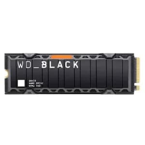 حافظه اس اس دی اینترنال وسترن دیجیتال Black SN850 Heatsink 2TB