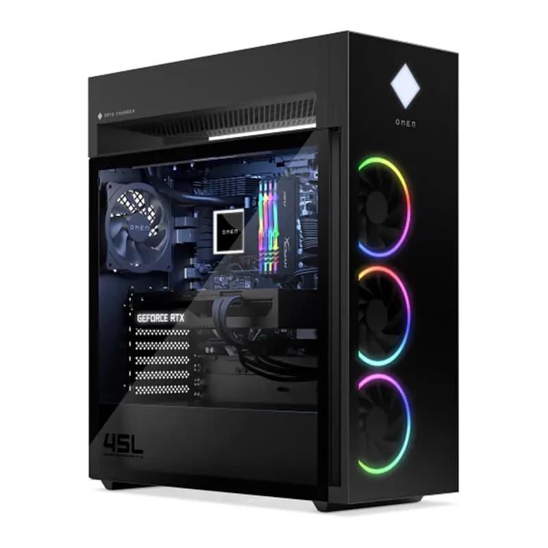 کیس کامپیوتر اچ پی مدل OMEN 45L GT22 i7 13700KF 128GB 1TB SSD 12GB RTX 4070 Ti