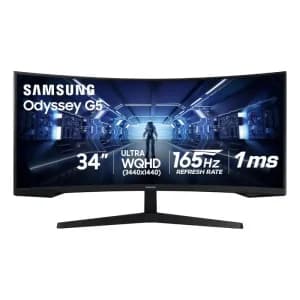 مانیتور 34 اینچی سامسونگ مدل Odyssey G55T