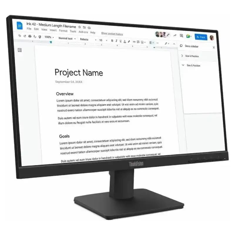 مانیتور 21.5 اینچی لنوو مدل S22-4e