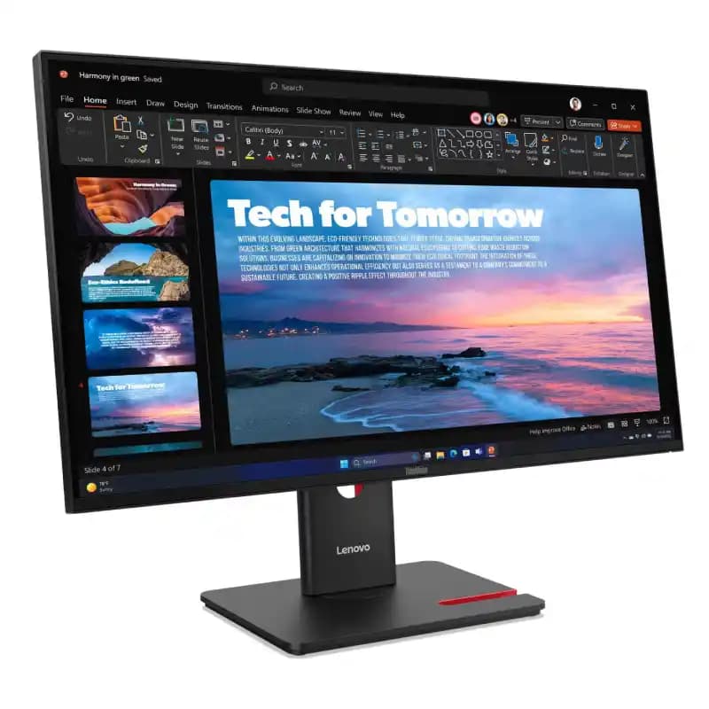 مانیتور 27 اینچی لنوو مدل ThinkVision T27QD-40