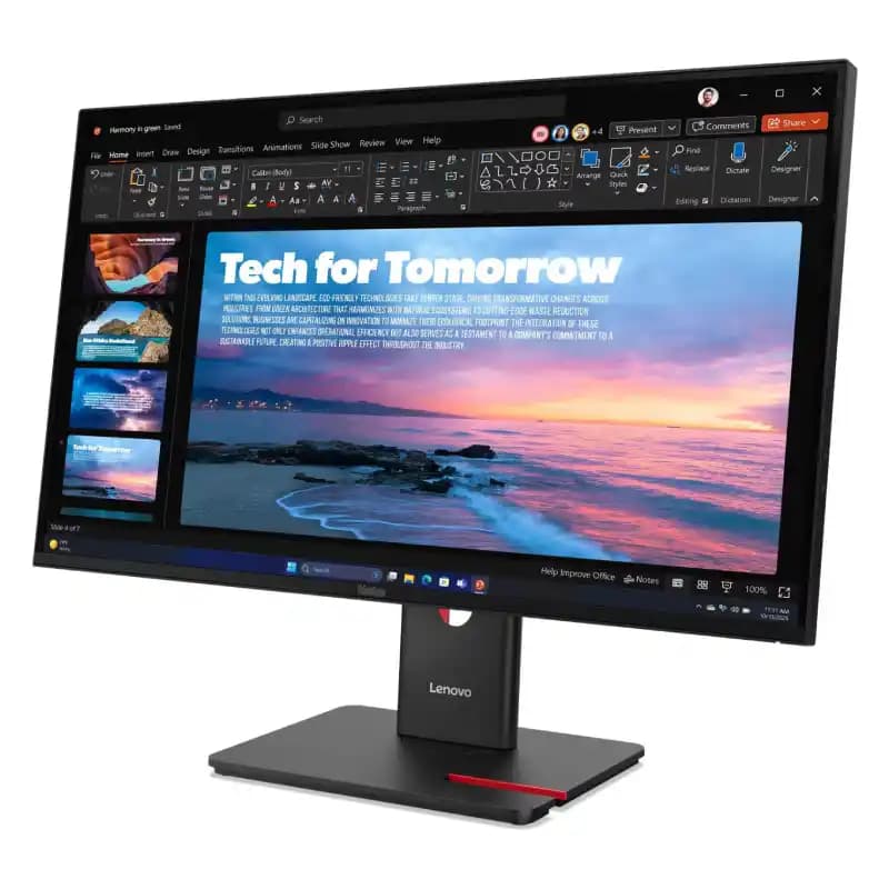 مانیتور 27 اینچی لنوو مدل ThinkVision T27QD-40