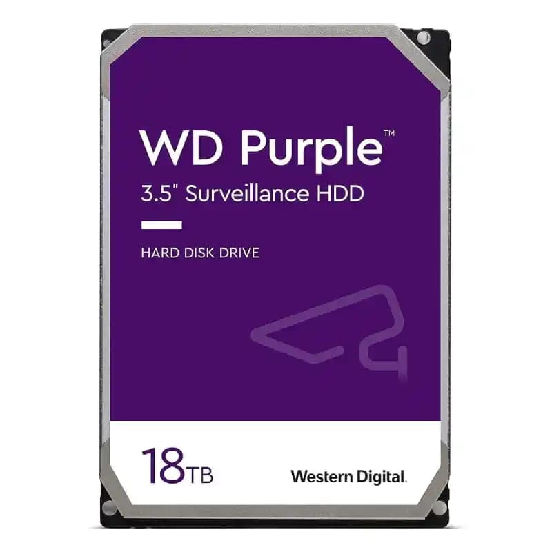 هارد دیسک اینترنال وسترن دیجیتال بنفش WD180PURZ 18TB