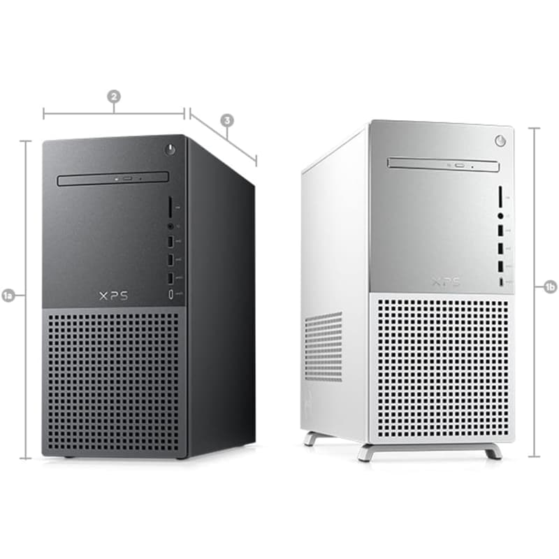 کیس کامپیوتر دل مدل XPS 8950 i7 12700 64GB 1TB HDD 8GB RTX 3070