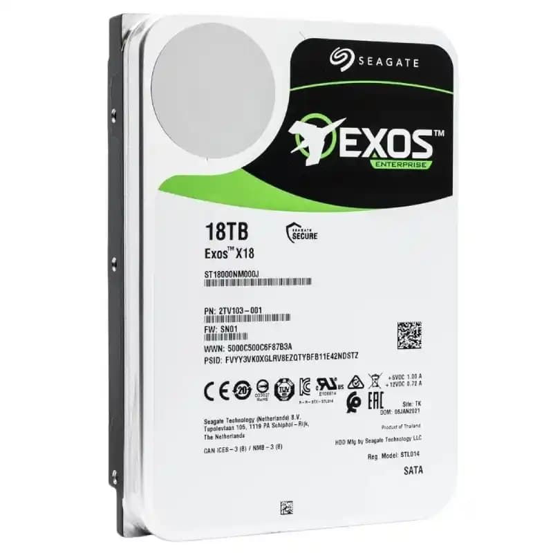 هارد دیسک اینترنال سیگیت Exos X18 ST18000NM000J 18TB