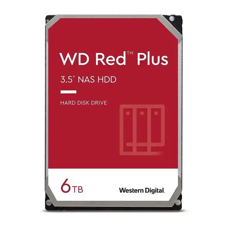 هارد دیسک اینترنال وسترن دیجیتال قرمز پلاس 6TB