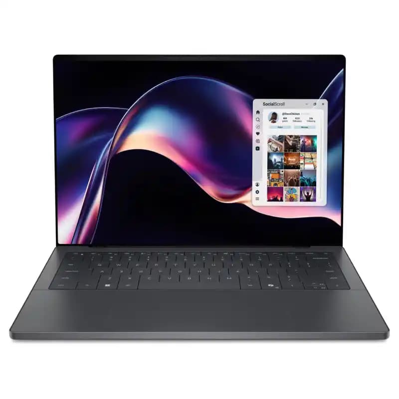لپ تاپ 14 اینچی دل مدل XPS 14 DA14260 Core Ultra 7 358H 32GB 1TB SSD Intel