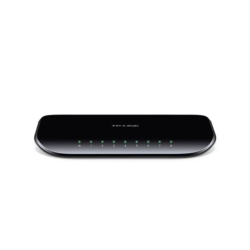 سوئیچ شبکه 8 پورت گیگابیت و دسکتاپ تی پی لینک مدل New Design TL SG1008D