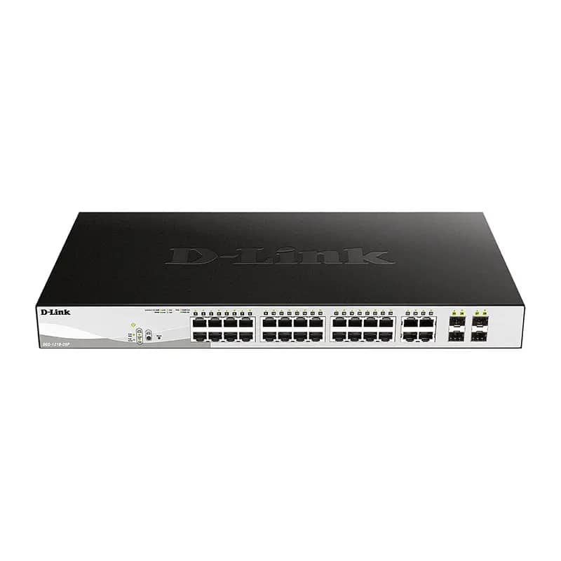 سوئیچ 28 پورت گیگابیتی دی لینک مدل DGS 1210 28
