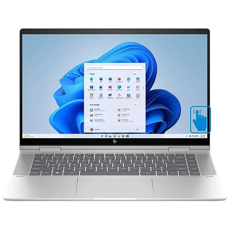 لپ تاپ 15.6 اینچی اچ پی مدل ENVY X360 15-EF2501DX i7 16GB 512GB SDD Iris Xe