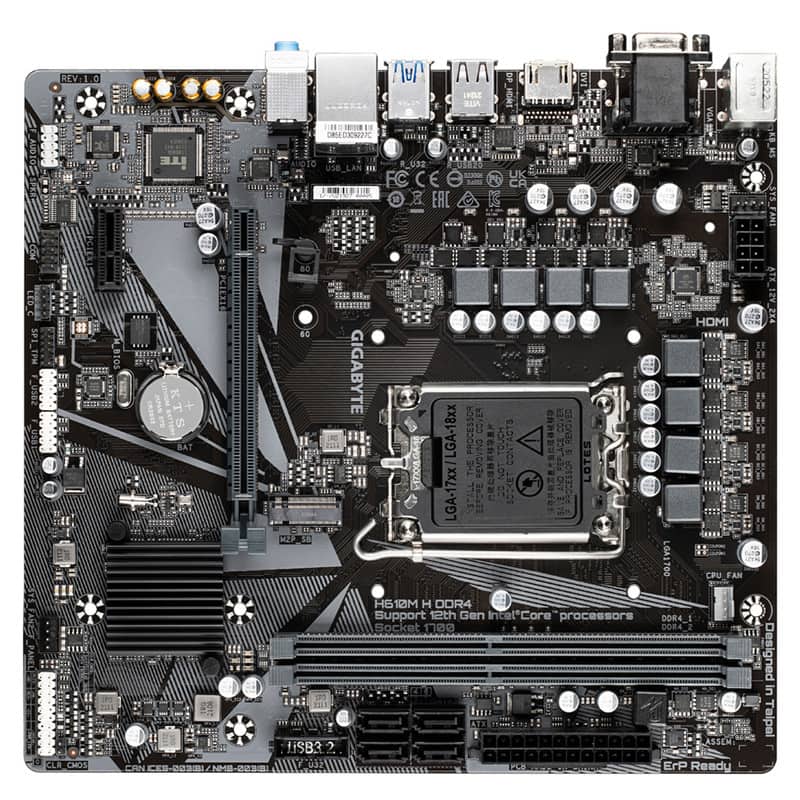 مادربرد گیگابایت مدل H610M-H DDR4
