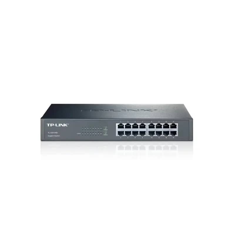 سوئیچ شبکه 16 پورت گیگابیتی تی پی لینک مدل TL SG1016D