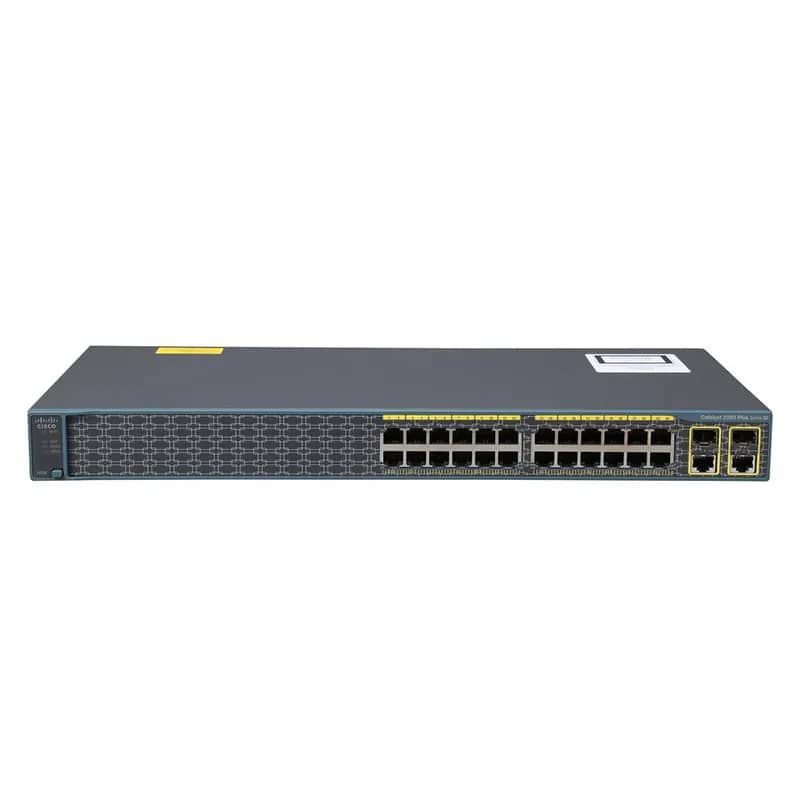 سوئیچ شبکه سیسکو 24 پورت مدل WS C2960 24TC S