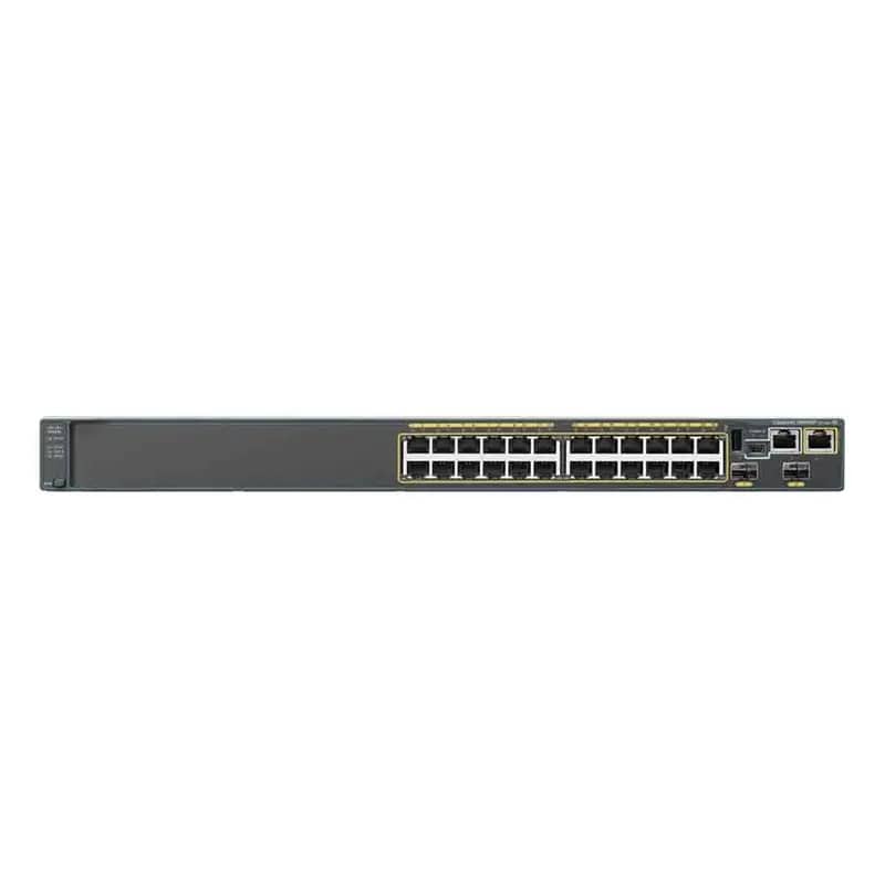سوئیچ شبکه سیسکو 24 پورت مدل WS C2960S 24PS L