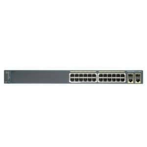 سوئیچ شبکه سیسکو 24 پورت مدل WS C2960X 24PD L