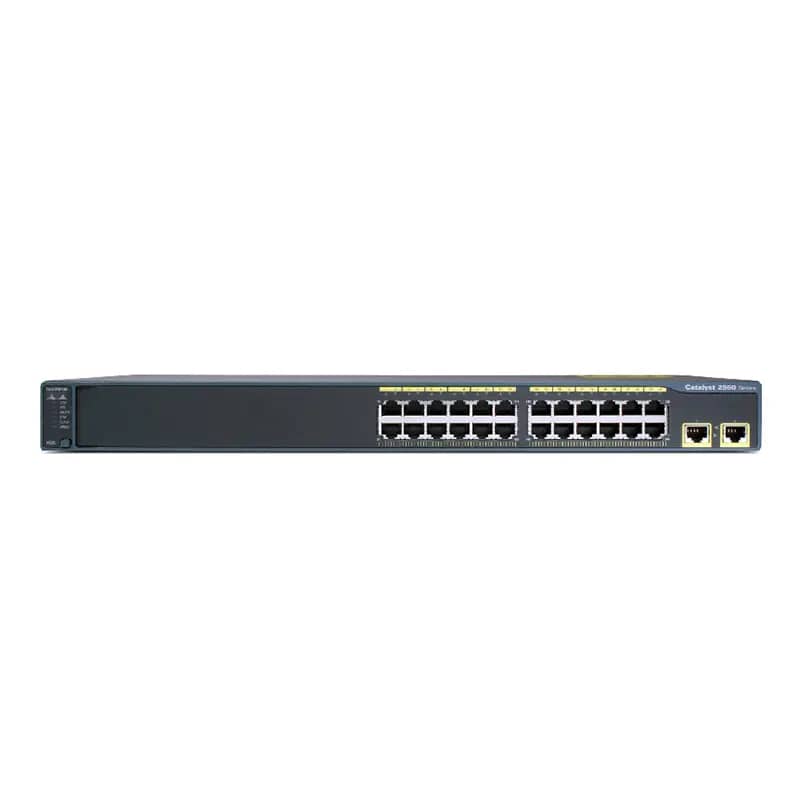 سوئیچ شبکه سیسکو 24 پورت مدل WS C2960X 24TS L