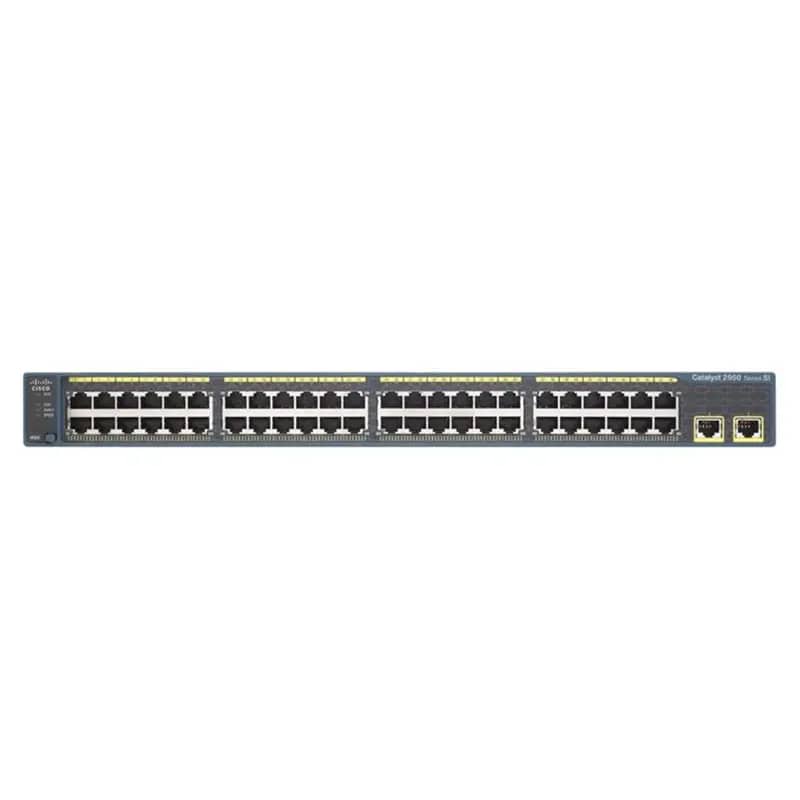 سوئیچ شبکه سیسکو 48 پورت مدل WS C2960X 48FPS L Poe
