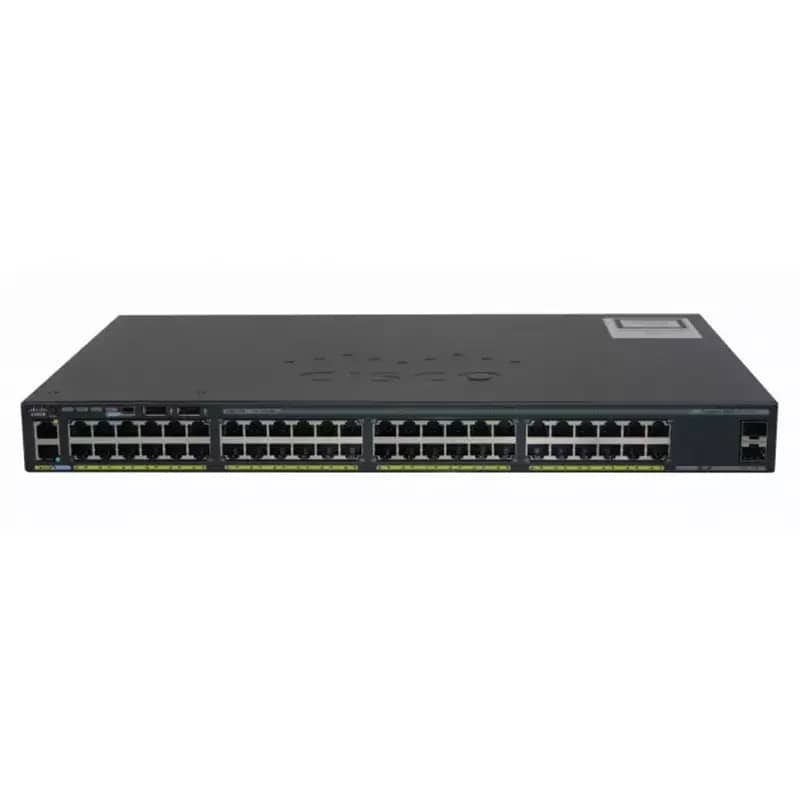 سوئیچ شبکه سیسکو 48 پورت مدل WS C2960X 48TS L