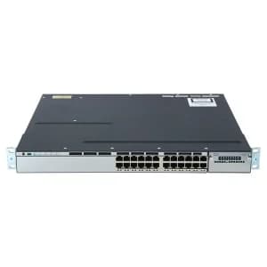 سوئیچ شبکه سیسکو 24 پورت مدل WS C3750X 24T S
