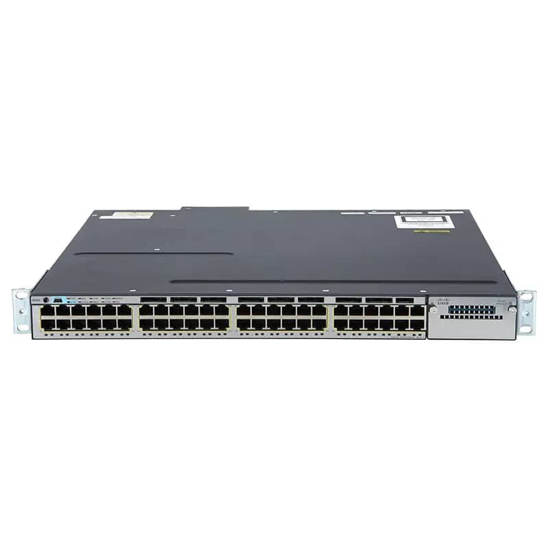 سوئیچ شبکه سیسکو 48 پورت مدل WS C3750X 48PF S