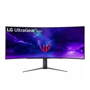 مانیتور مخصوص بازی ال جی مدل LG 45GS95QE B سایز 45 اینچ منحنی