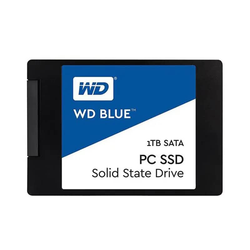 حافظه اس اس دی وسترن دیجیتال آبی مدل WDS100T1B0A ظرفیت 1 ترابایت