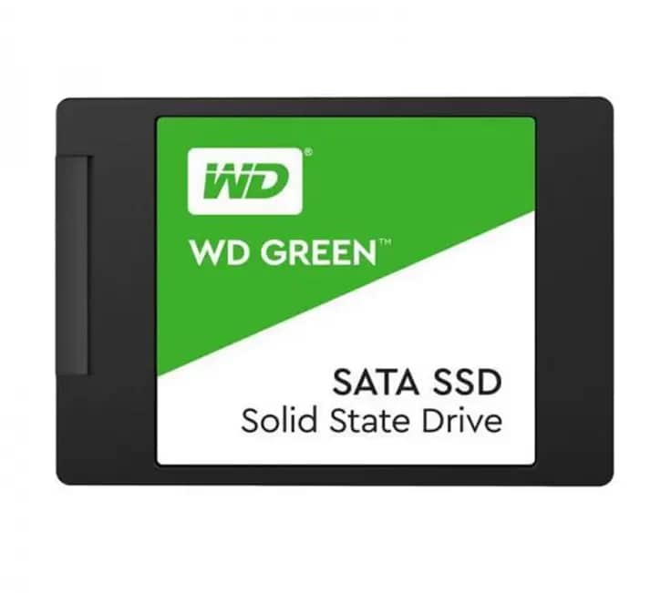 حافظه اس اس دی وسترن دیجیتال گرین ظرفیت 480 گیگابایت