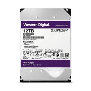 هارد دیسک اینترنال وسترن دیجیتال سری بنفش مدل WD121PURX ظرفیت 12 ترابایت