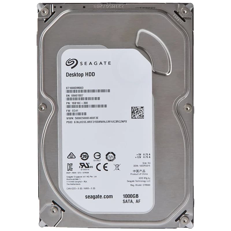 هارد دیسک اینترنال سیگیت مدل ST1000DM003 ظرفیت 1 ترابایت