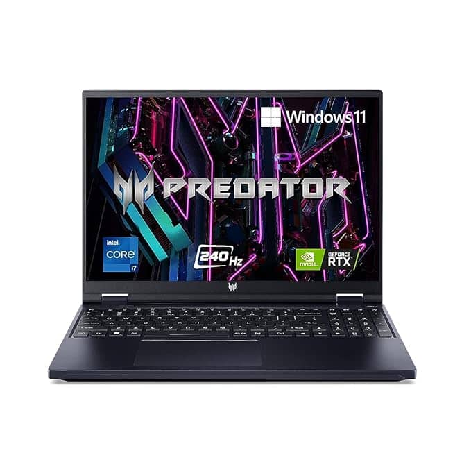 لپ تاپ 16 اینچی ایسر مدل Predator Helios 16 PH16 i9 32GB 1TB SSD 12GB RTX4080