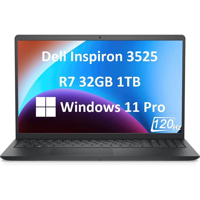لپ تاپ 15.6 اینچی دل مدل Inspiron 15 R7 16GB 1TB SSD Intel