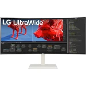 مانیتور منحنی ال جی مدل LG 38WR85QC-W سایز 38 اینچ