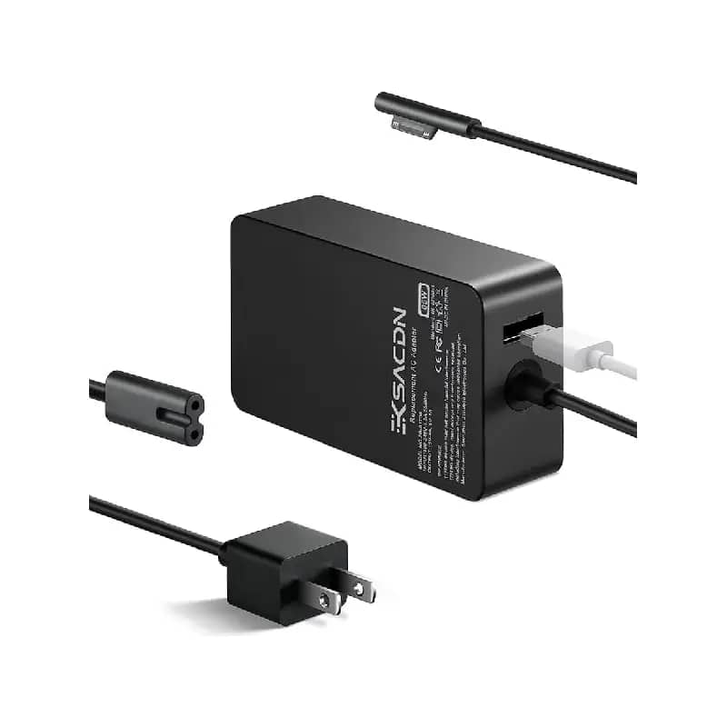 آداپتور شارژر مایکروسافت مدل Surface 65W Power Supply