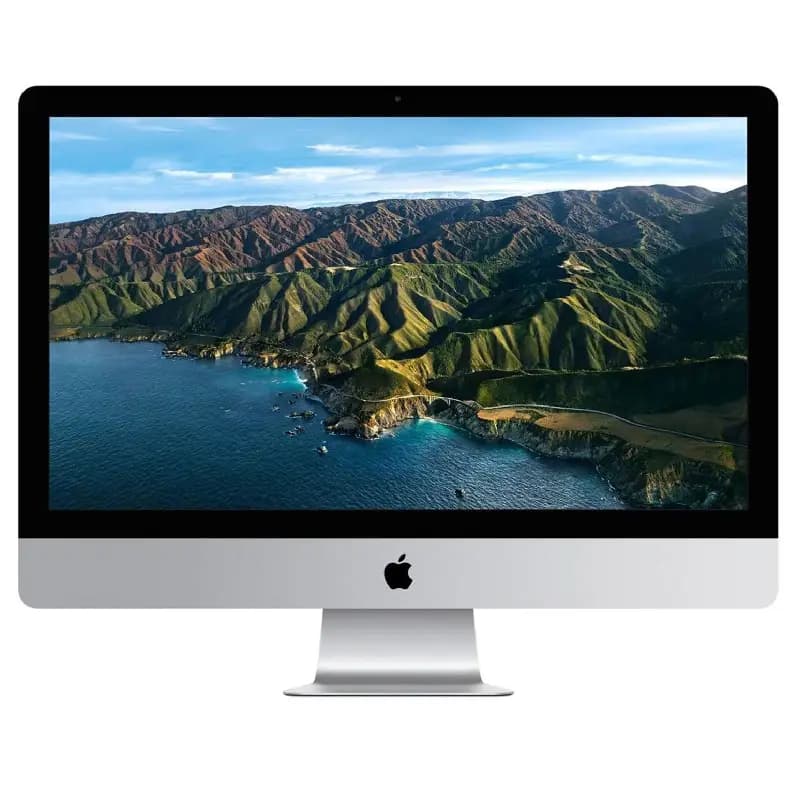 کامپیوتر آل این وان اپل 27 اینچی مدل iMac MXWT2 2020 i5 8GB 256GB SSD 4GB Radeon Pro ۵۳۰۰