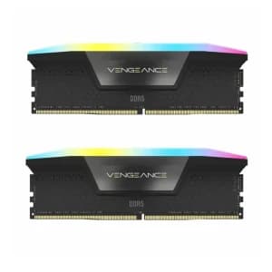 رم کامپیوتر کورسیر مدل VENGEANCE RGB 32GB (2x16GB) 6600MHz DDR5