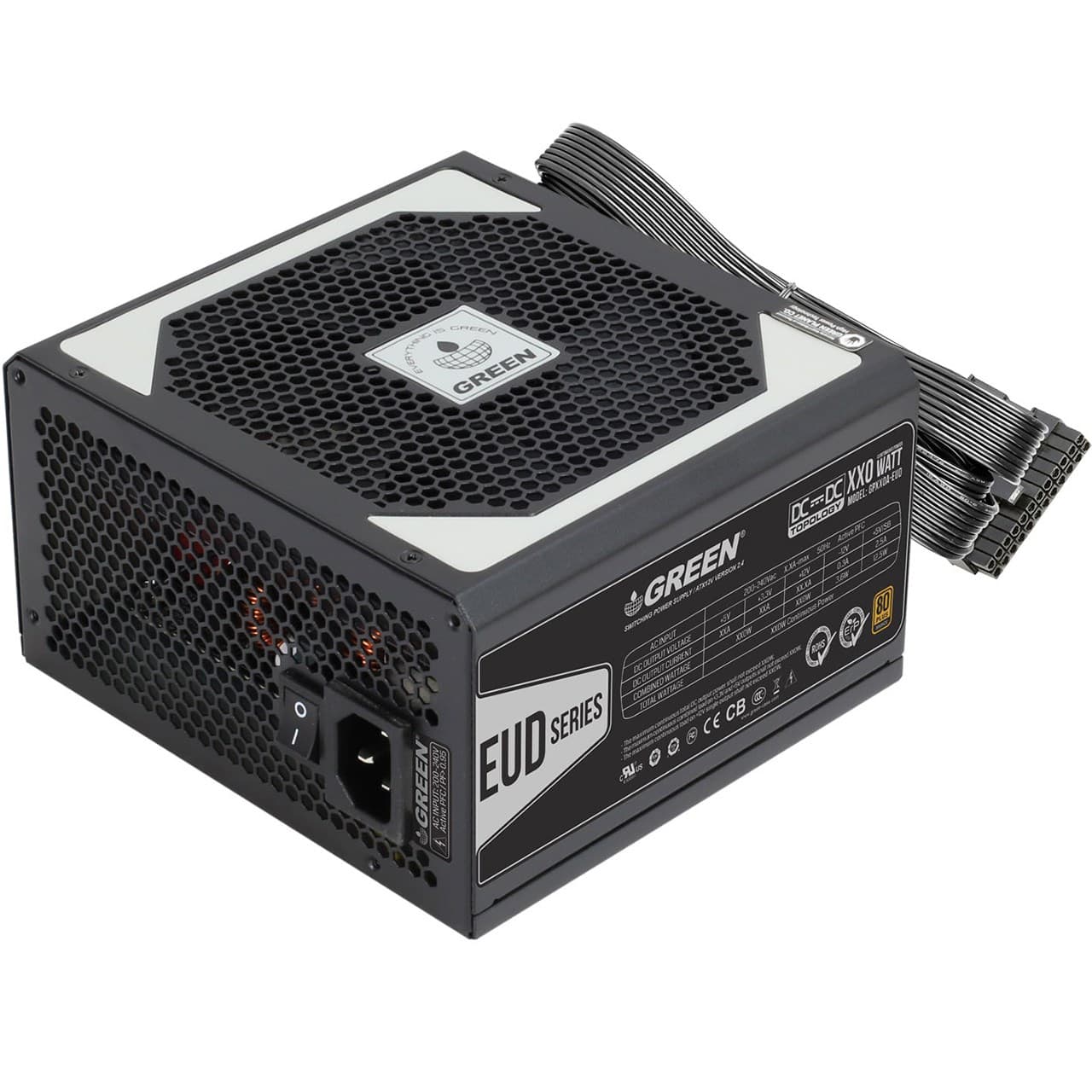 پاور کامپیوتر گرین مدل GP480A-EUD