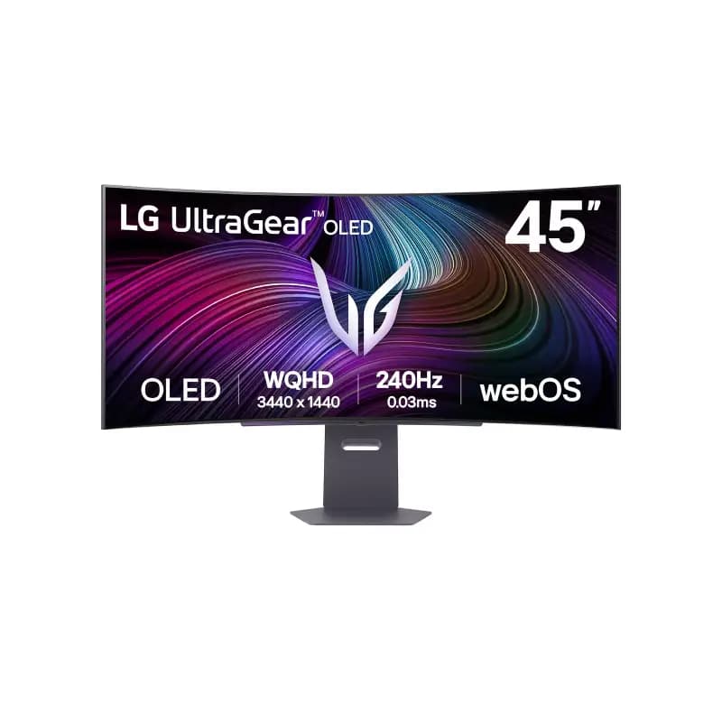 مانیتور مخصوص بازی ال جی مدل LG 45GX90SA-B سایز 45 اینچ منحنی