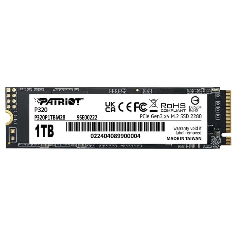 حافظه اس اس دی اینترنال پاتریوت مدل P320 ظرفیت 1 ترابایت